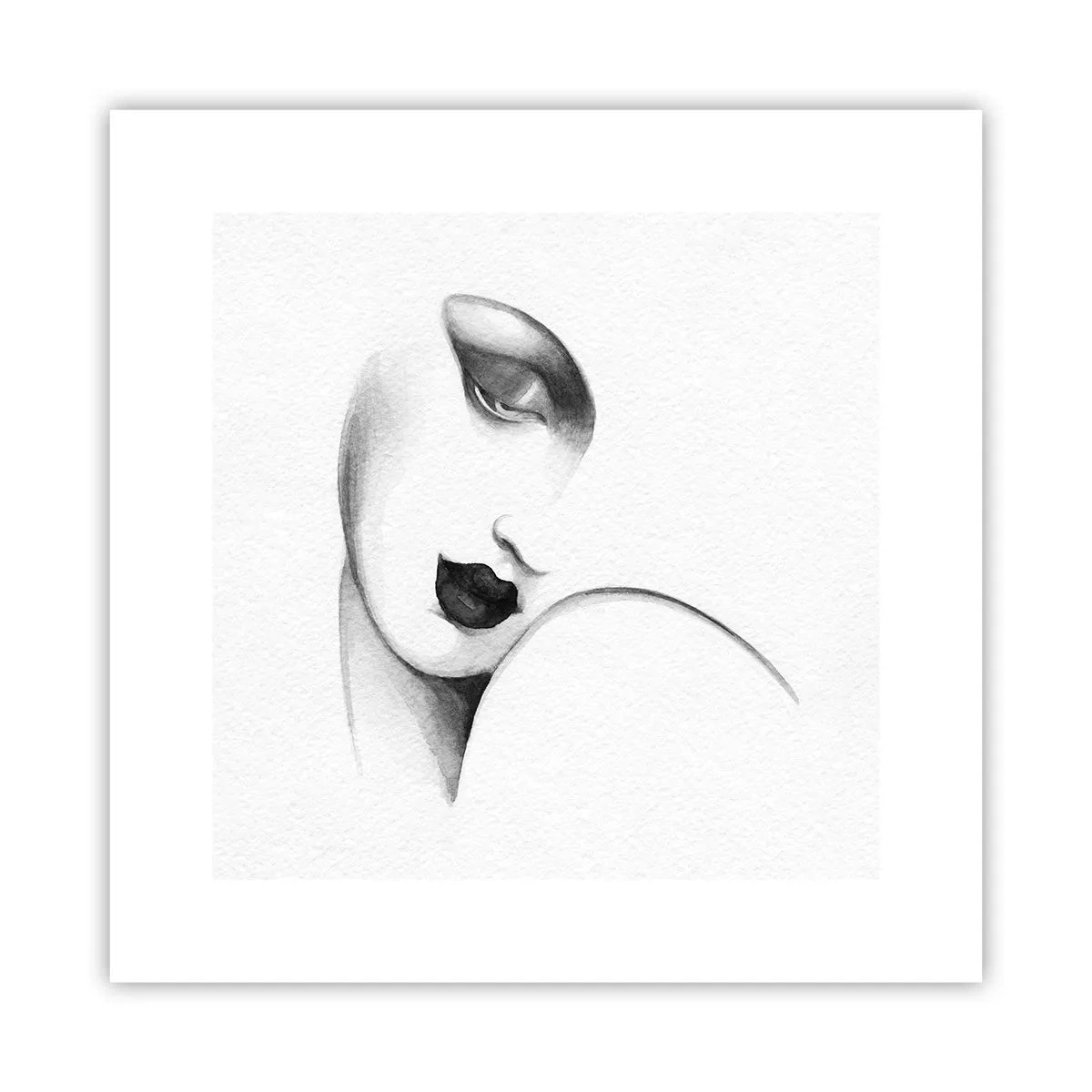 Poster - In de stijl van Łempicka - 30x30 cm