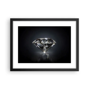 Poster in een zwarte lijst - Beste vriendinnen - 40x30 cm