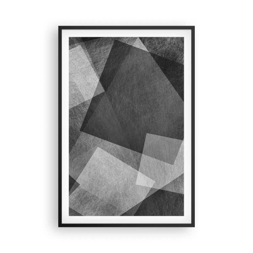 Poster in een zwarte lijst - Het eeuwige symbool van duurzaamheid en orde - 61x91 cm