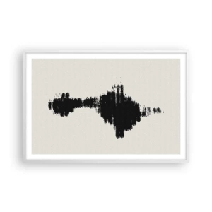 Poster in een witte lijst - Trillingen van verbeelding - 91x61 cm