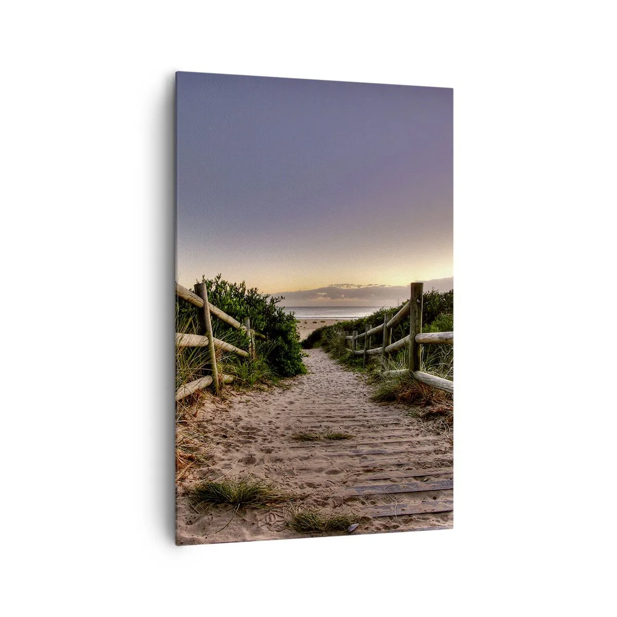 Schilderen op canvas - Het doel is al zichtbaar - 80x120 cm