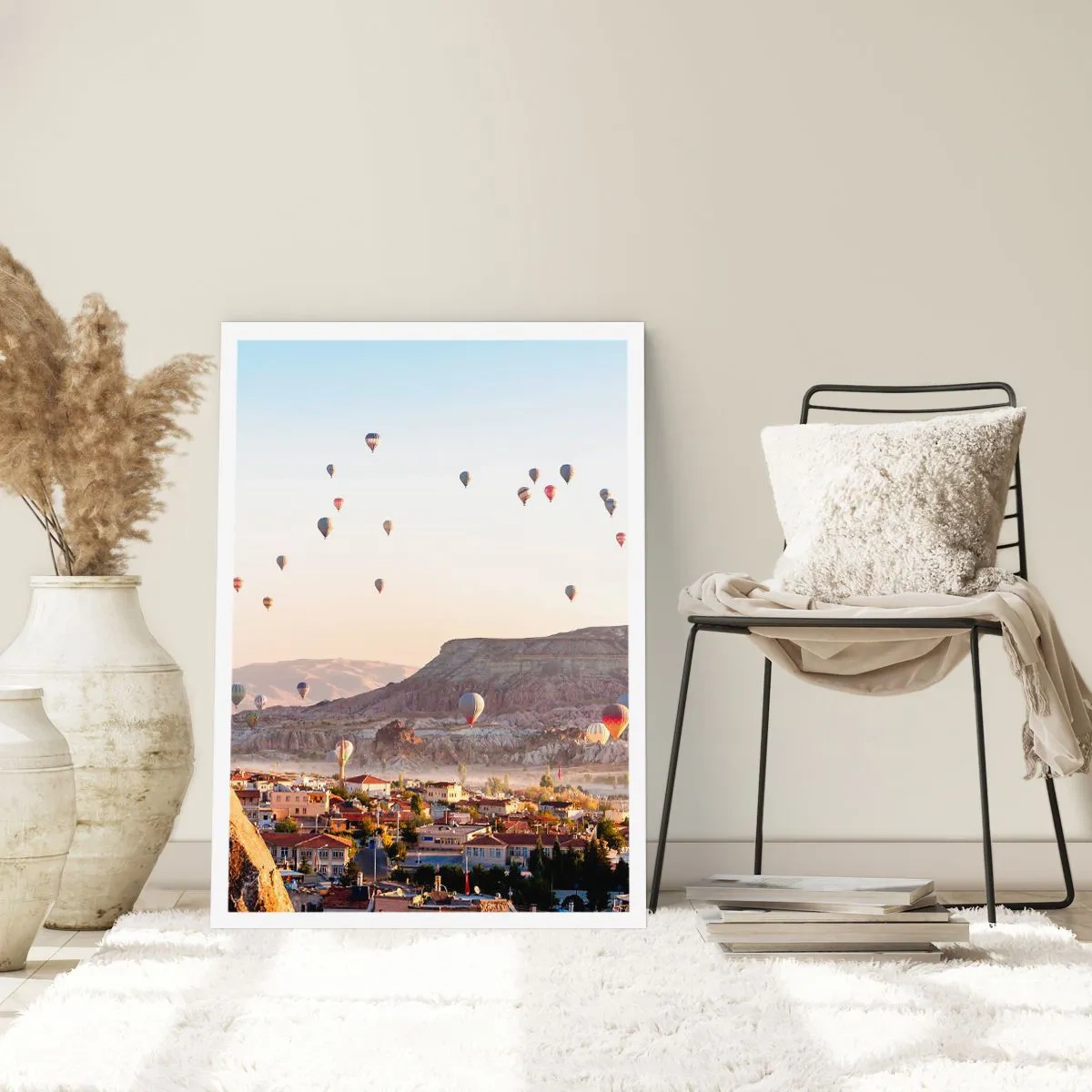 Poster - Als schepen in de lucht - 70x100 cm