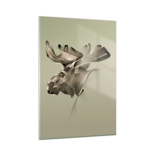 Schilderen op glas - De zachte kracht van vrede - 50x70 cm