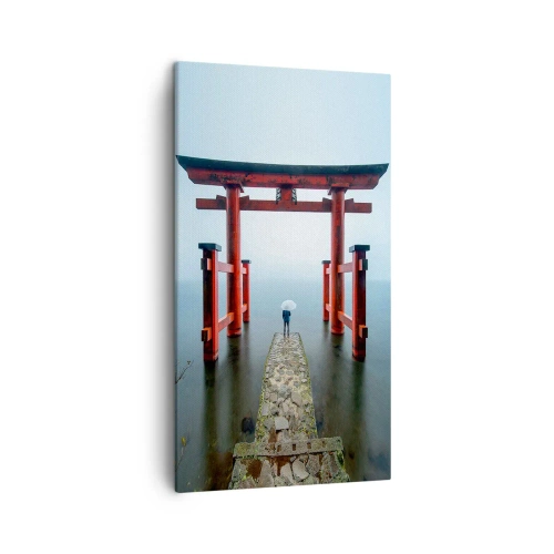 Schilderen op canvas - Japanse mijmering - 45x80 cm