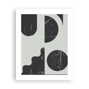 Poster - Compositie boven en onder - 40x50 cm