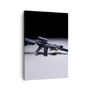 Schilderen op canvas - Donkere ridder - 50x70 cm