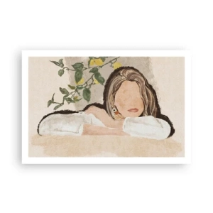 Poster - Zuidelijke schoonheid - 91x61 cm