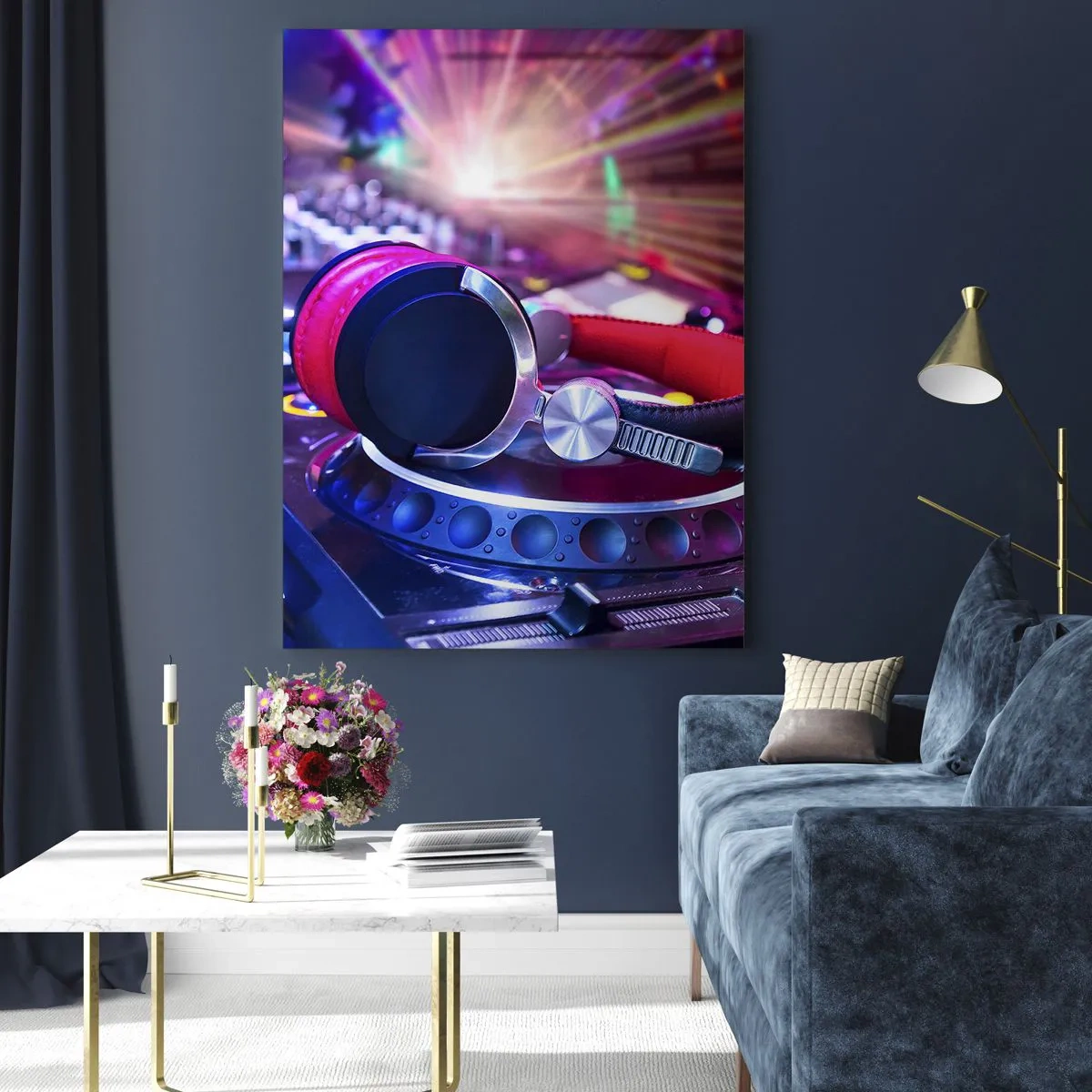 Schilderen op glas - Het zal, het zal gebeuren - 50x70 cm