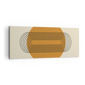 Schilderen op canvas - Perfect plan - 100x40 cm