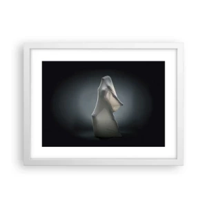 Poster in een witte lijst - Verborgen verlangens - 40x30 cm