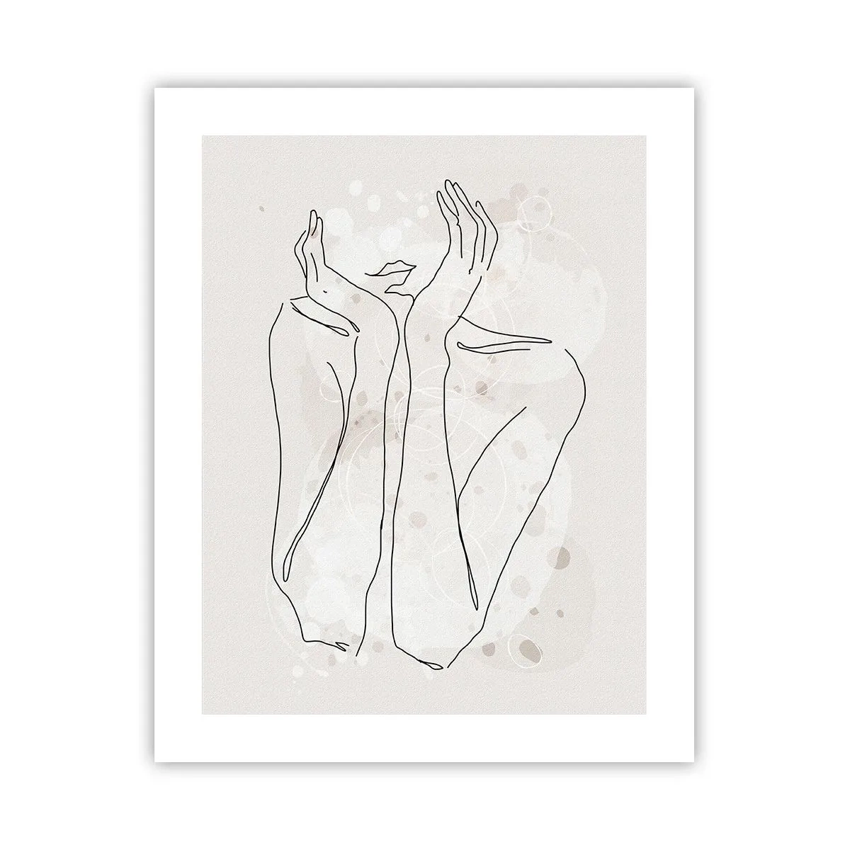 Poster - Een dromerig moment - 40x50 cm