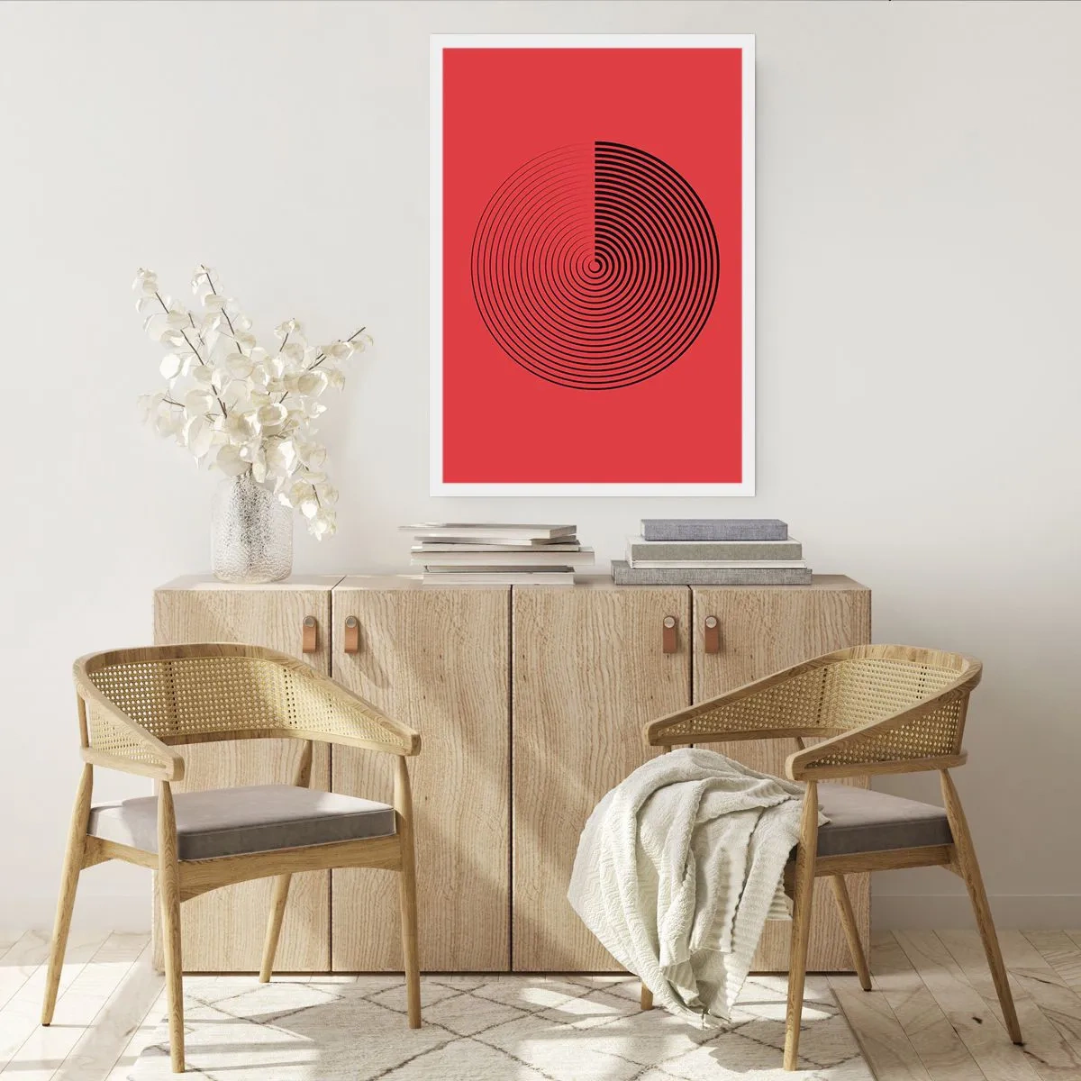 Poster - Circulaire beweging - 70x100 cm