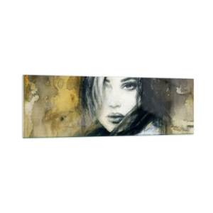 Schilderen op glas - onschuldiger of sensueler? - 160x50 cm