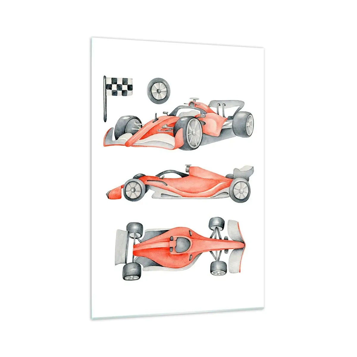 Schilderen op glas - Jaag je droom na - 70x100 cm