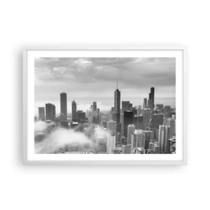 Poster in een witte lijst - Amerikaans landschap - 70x50 cm