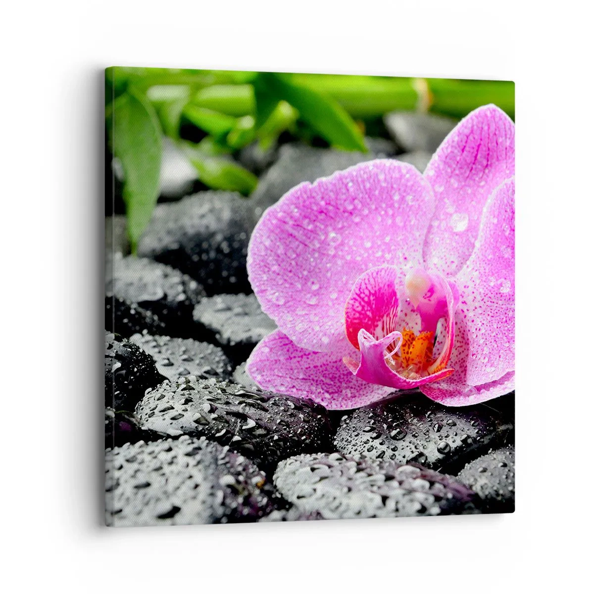 Schilderen op canvas - Als een open hart - 30x30 cm