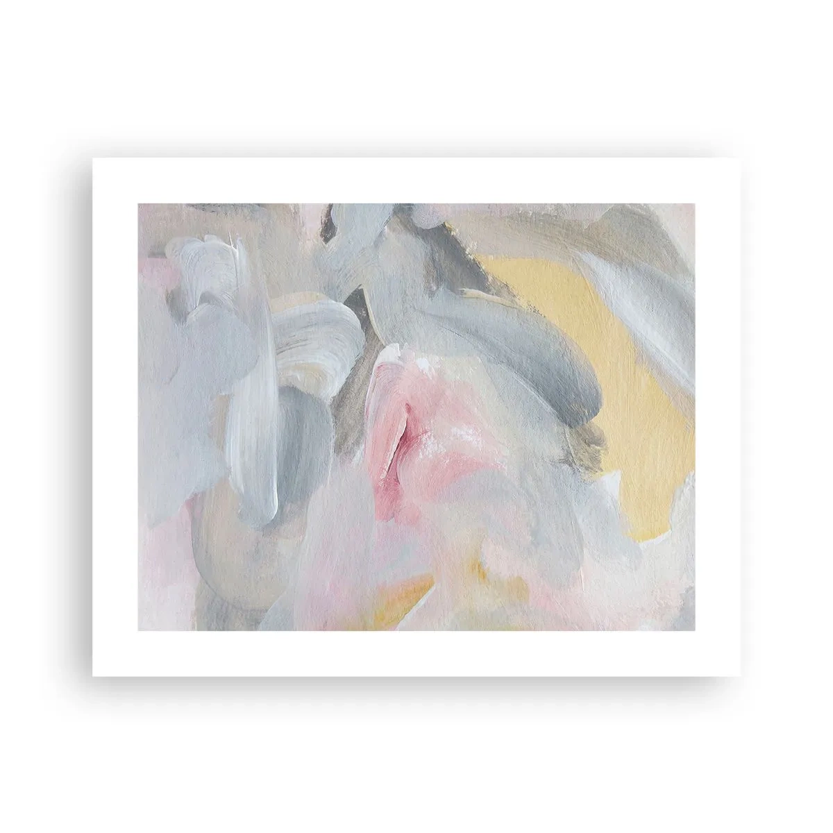 Poster - In een pastelkleurige wereld - 50x40 cm