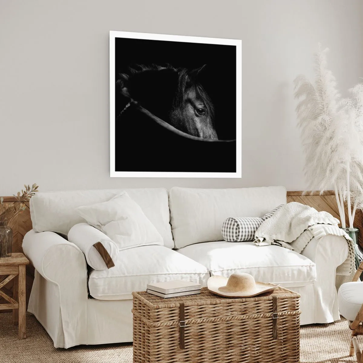 Poster - Zwarte Prins - 60x60 cm