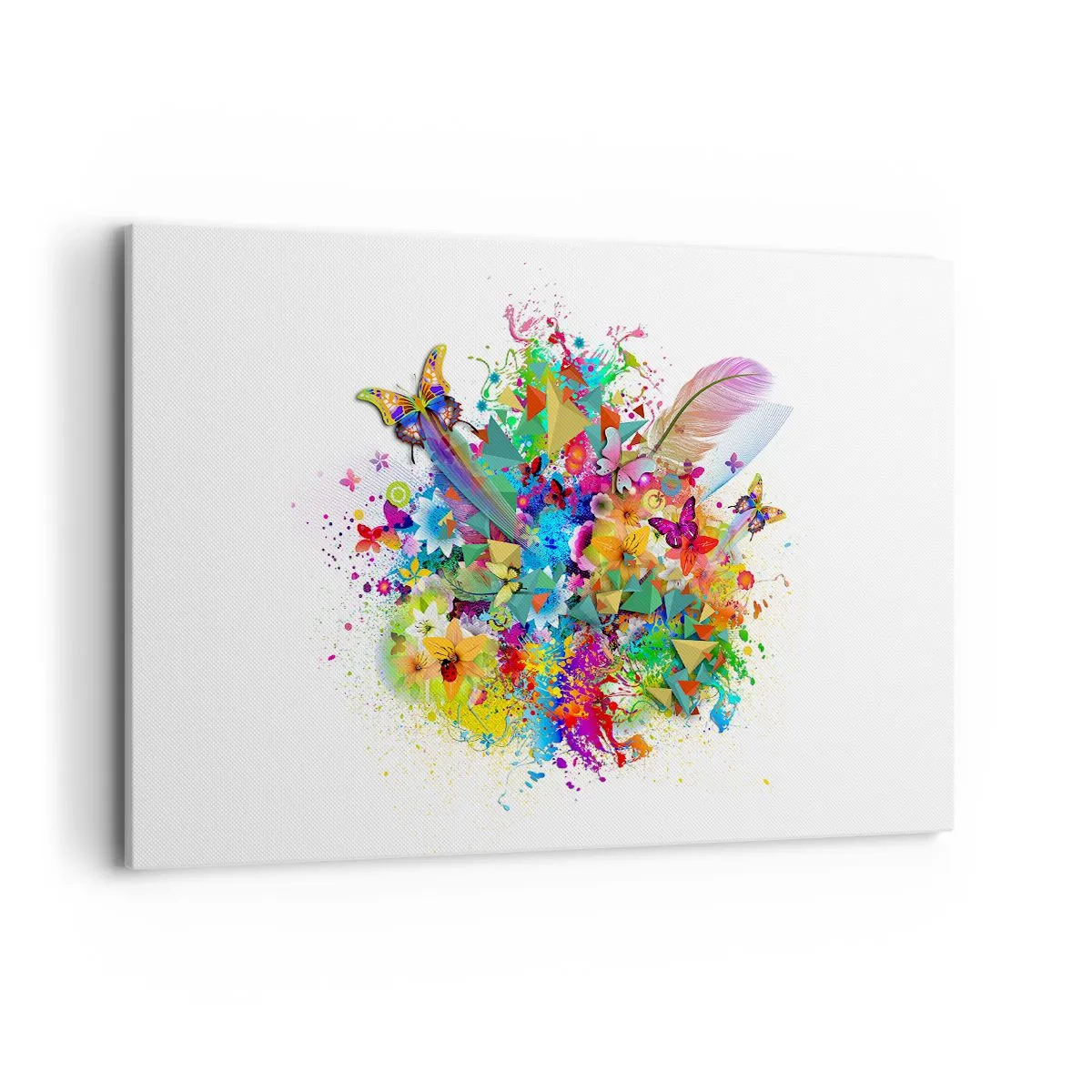 Schilderen op canvas - Een boeket van vreugde - 120x80 cm