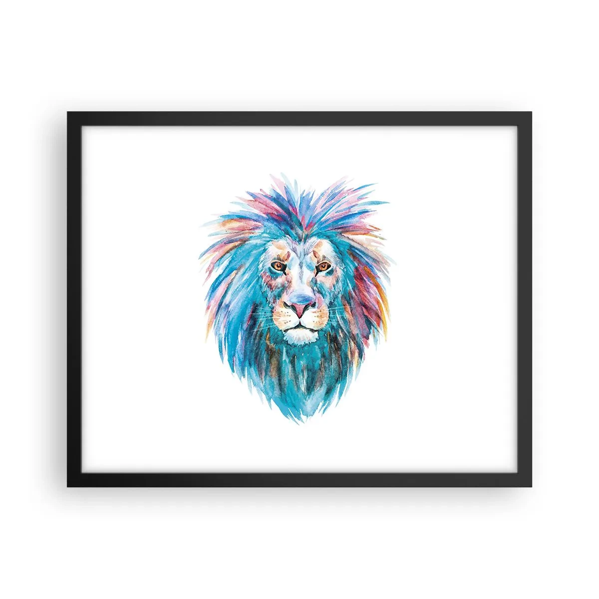 Poster in een zwarte lijst - Een opwindende uitstraling - 50x40 cm