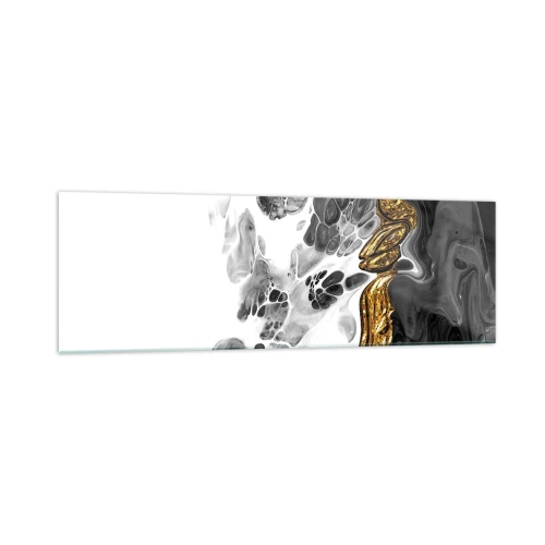 Schilderen op glas - Organische samenstelling - 160x50 cm