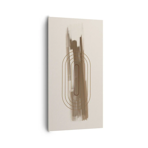 Schilderen op canvas - Een briesje grijs - 65x120 cm