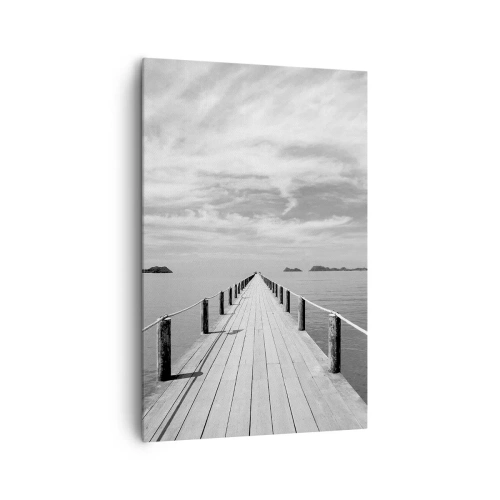 Schilderen op canvas - Of misschien een reis... - 80x120 cm