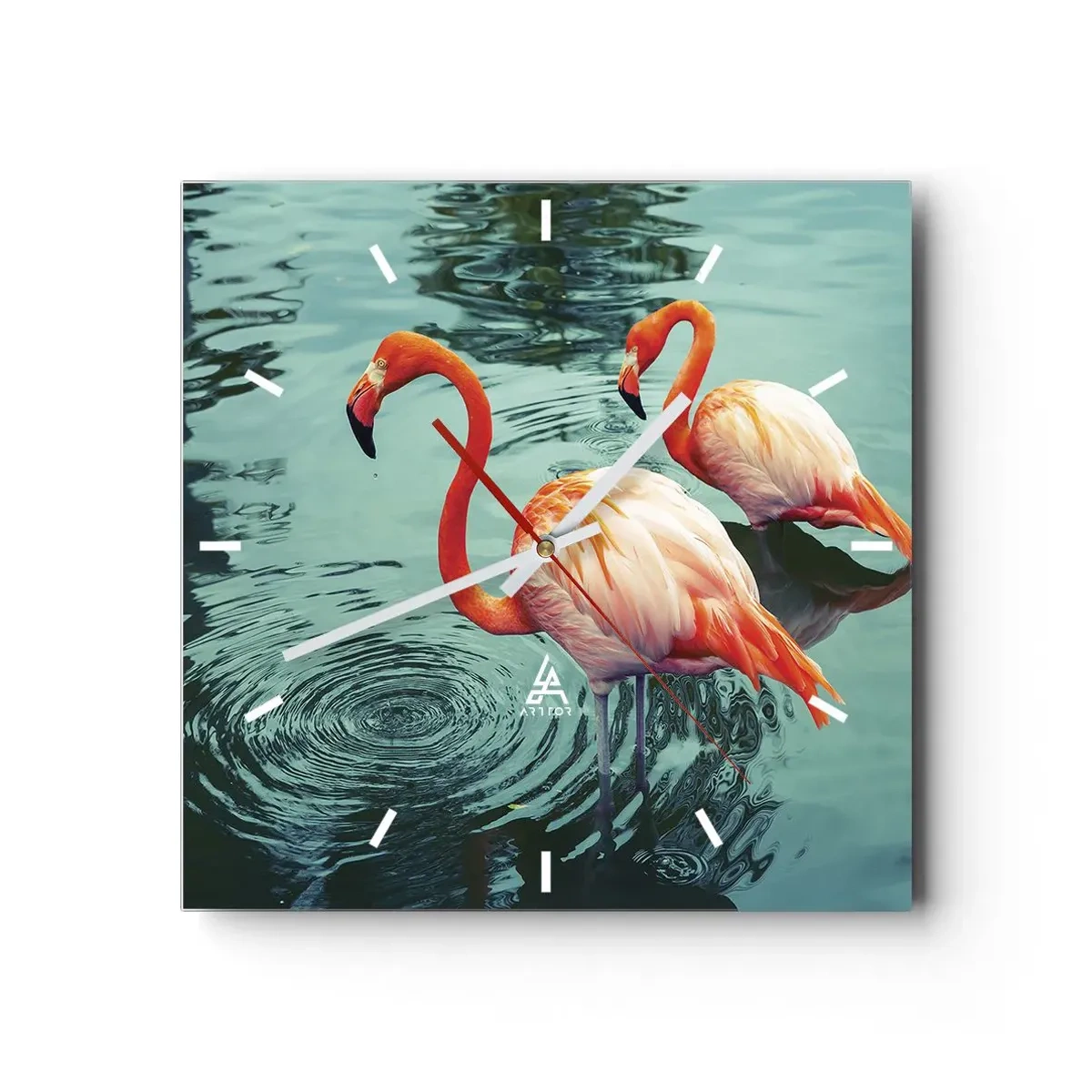 Wandklok - Klok - We zijn nu in de mode - 30x30 cm