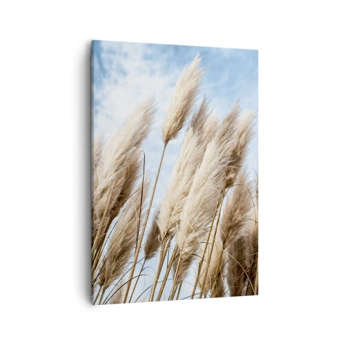 Schilderen op canvas - Zonnige en winderige streling - 50x70 cm