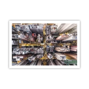 Poster - Groeten uit Hong Kong - 91x61 cm