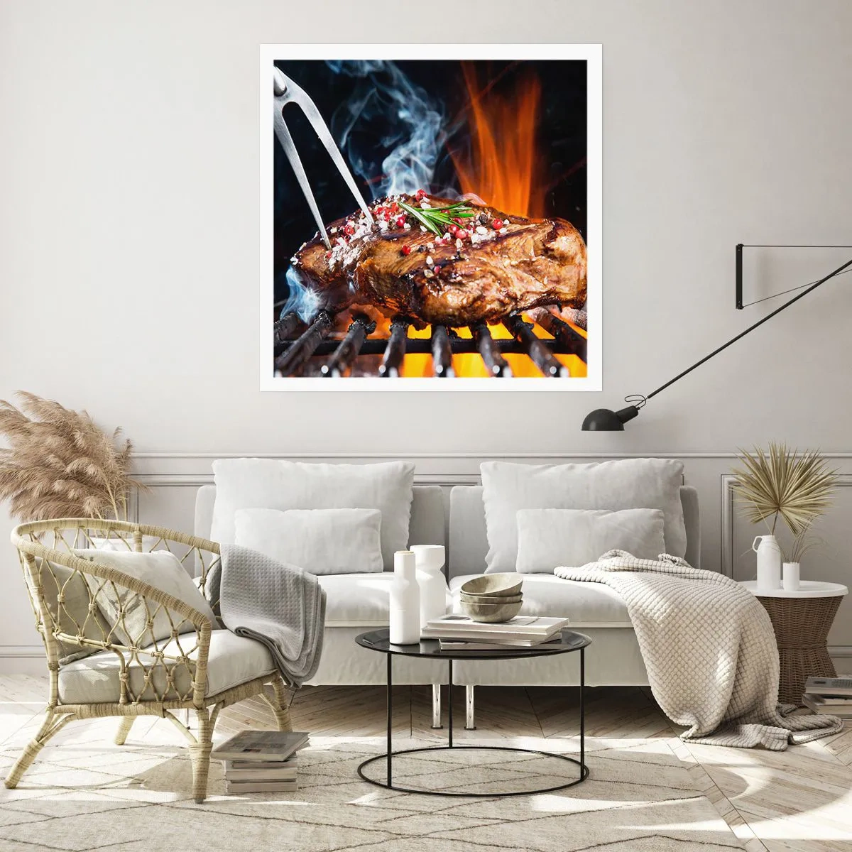 Poster - Sappig en geurig - 30x30 cm