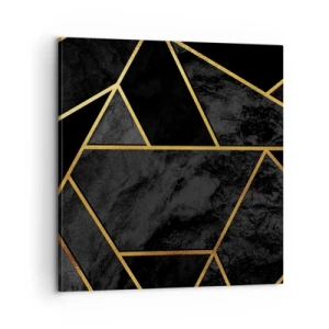 Schilderen op canvas - Duisternis en glans - 60x60 cm