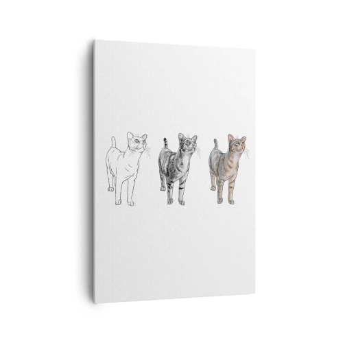 Schilderen op canvas - Les tekenen - 70x100 cm