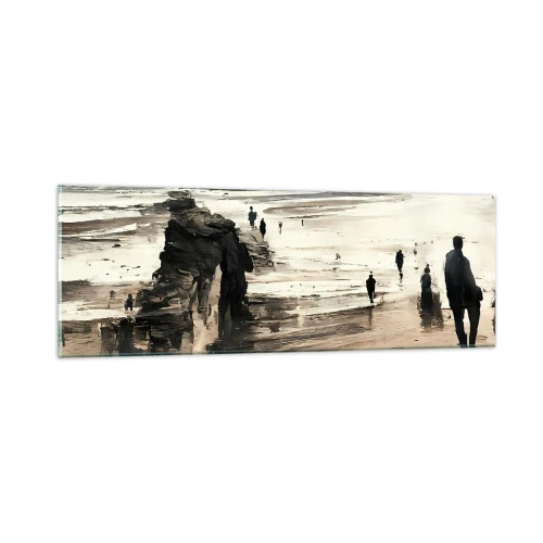 Schilderen op glas - Opgeroepen - 90x30 cm