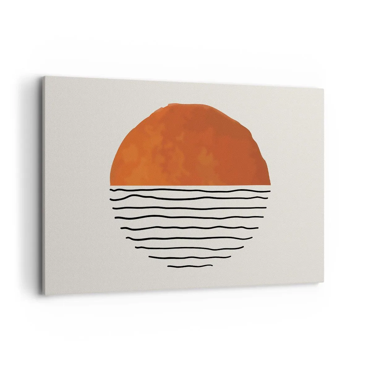 Schilderen op canvas - In het Japanse klimaat - 100x70 cm