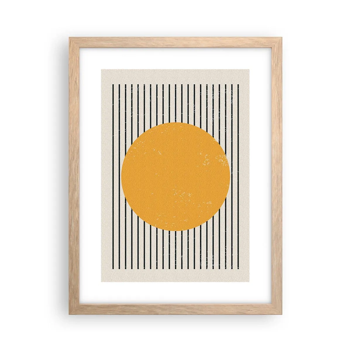 Een poster in een licht eiken lijst - De kracht van eenvoud - 30x40 cm