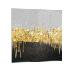 Schilderen op glas - Naar binnen en naar boven - 30x30 cm