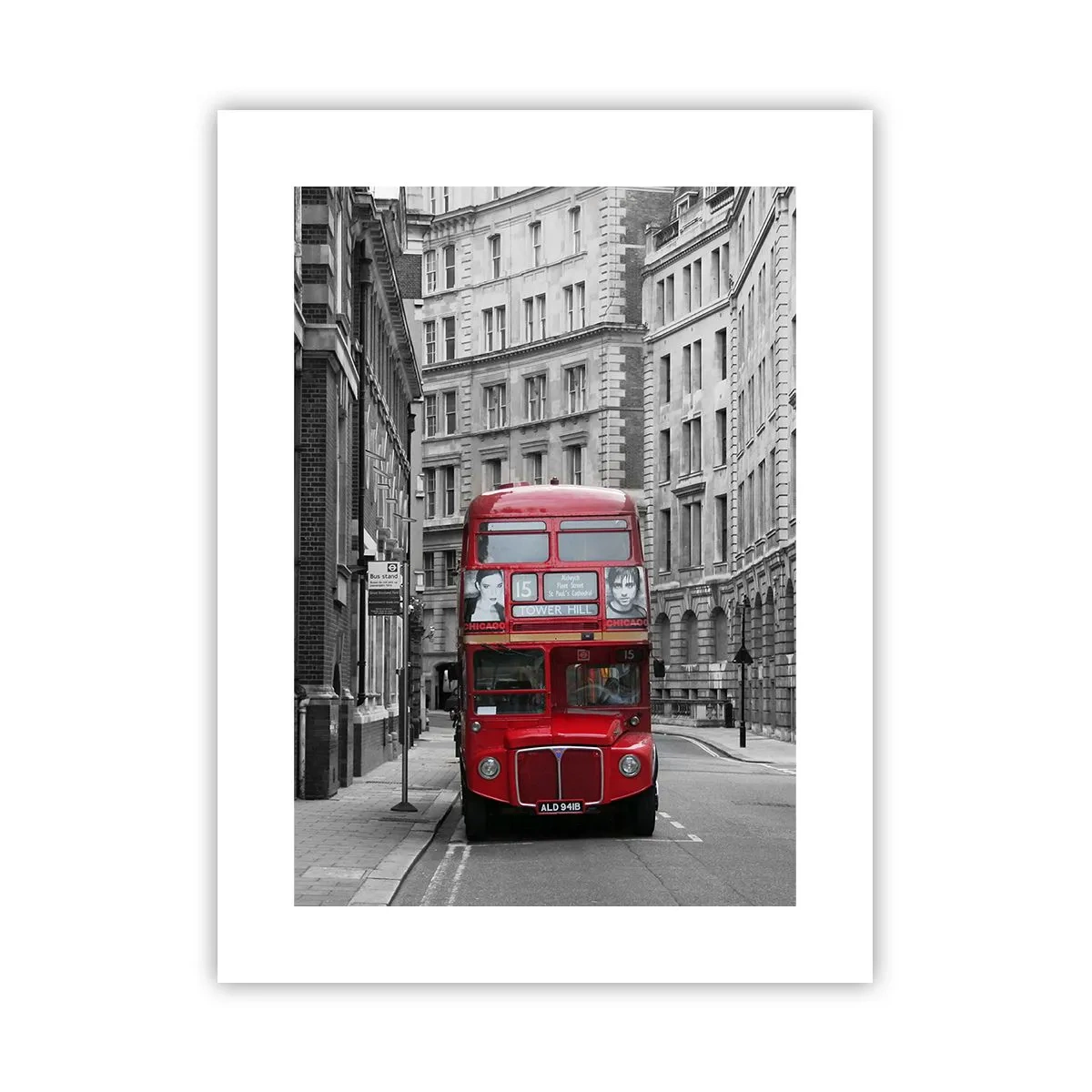 Poster - Het dagelijkse leven hoeft niet grijs te zijn - 30x40 cm