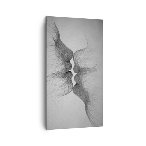 Schilderen op canvas - Kus van de wind - 45x80 cm
