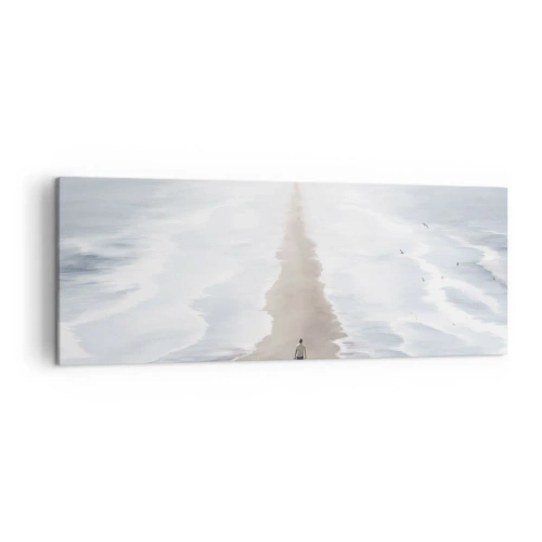 Schilderen op canvas - Een gouden toekomst - 140x50 cm