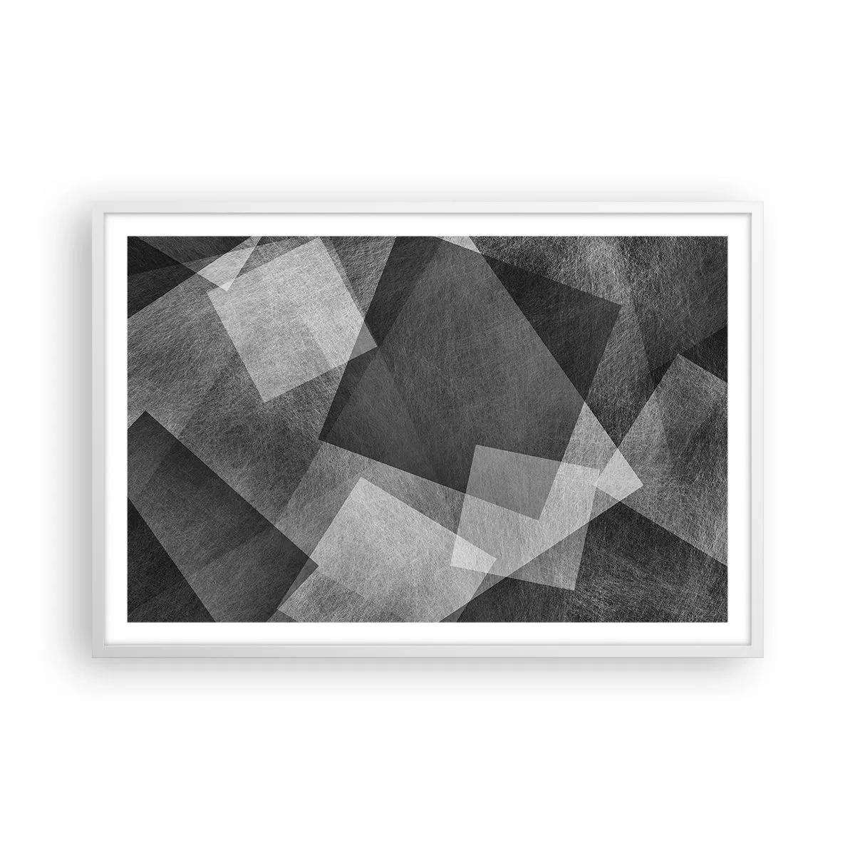 Poster in een witte lijst - Het eeuwige symbool van duurzaamheid en orde - 91x61 cm