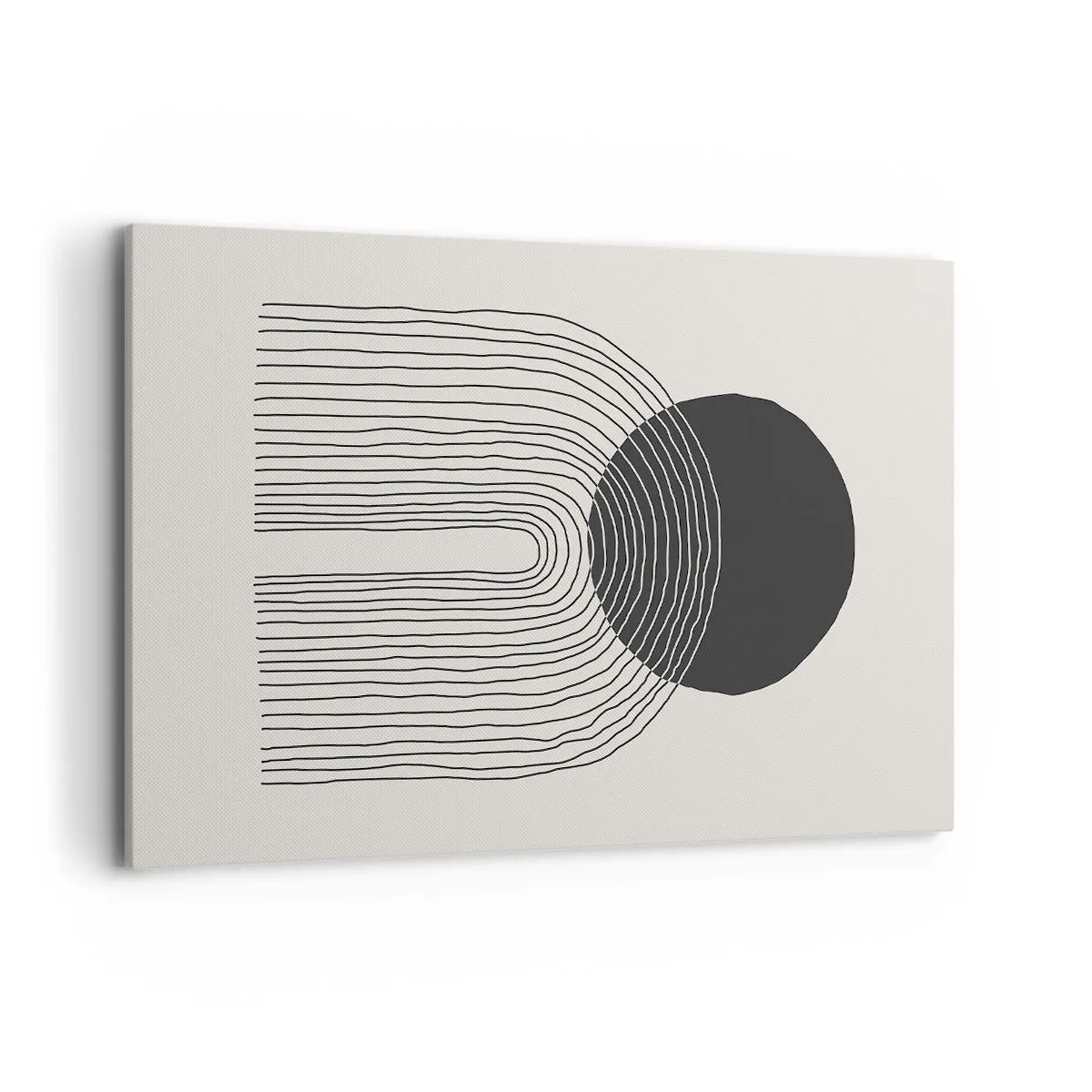 Schilderen op canvas - Bibberen en vertrouwen - 120x80 cm