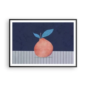 Poster in een zwarte lijst - Convexiteit en vlak - 100x70 cm