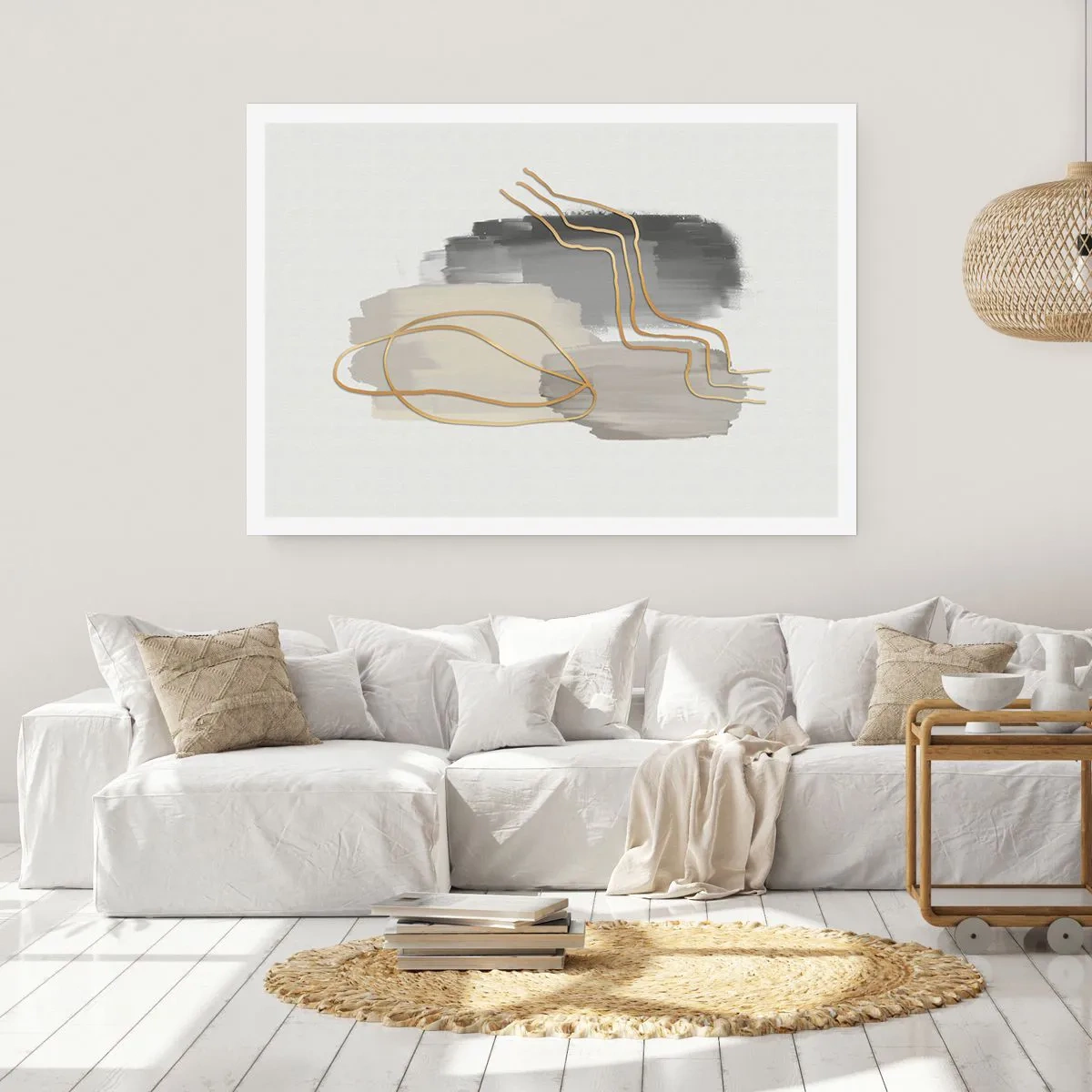Poster - Duur en beweging - 50x40 cm