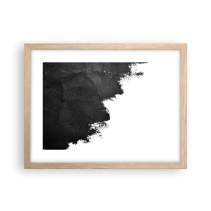 Een poster in een licht eiken lijst - Elementen: aarde - 40x30 cm
