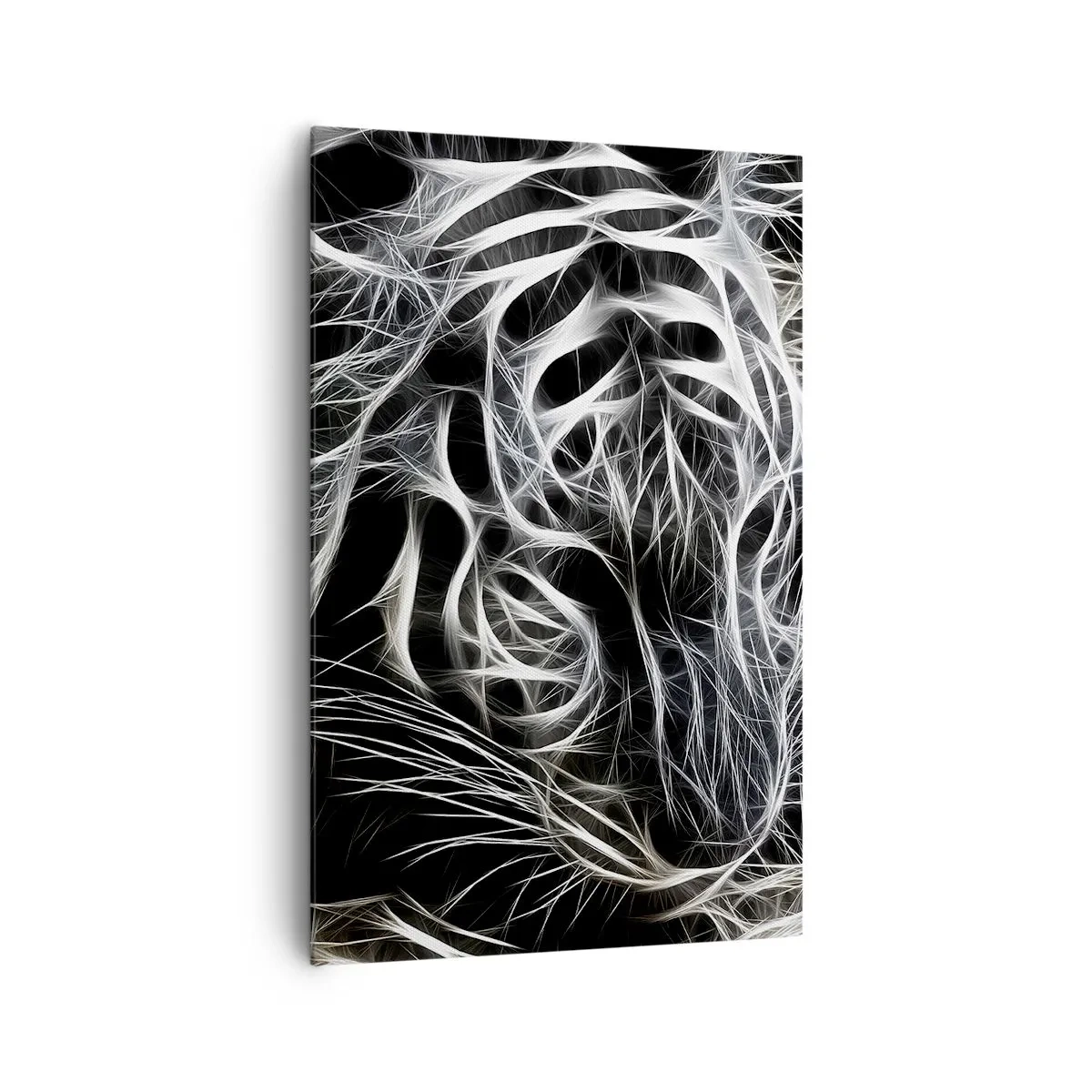 Schilderen op canvas - Een onderzoek naar de lichtheid van katten - 80x120 cm