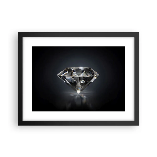 Poster in een zwarte lijst - Beste vriendinnen - 40x30 cm