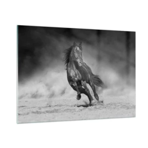 Schilderen op glas - De emir zelf waardig - 100x70 cm