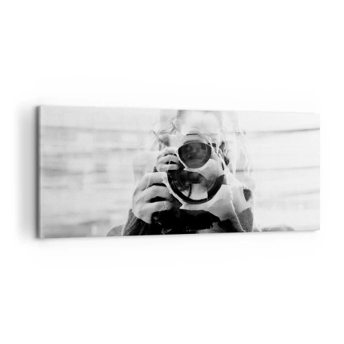Schilderen op canvas - Maker en materiaal - 100x40 cm