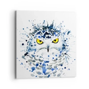 Schilderen op canvas - Recht in de ogen - 70x70 cm